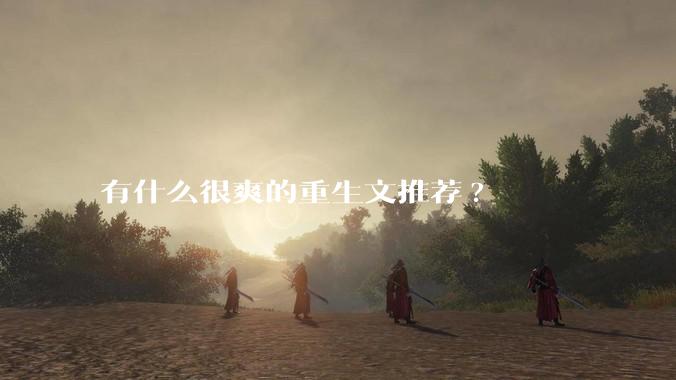 有什么很爽的重生文推荐?